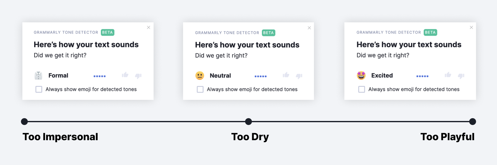 Grammarly Tone - Sad Trombone